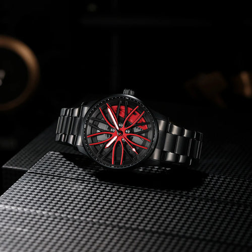 WheelTime – Montre Racing Quartz pour Homme