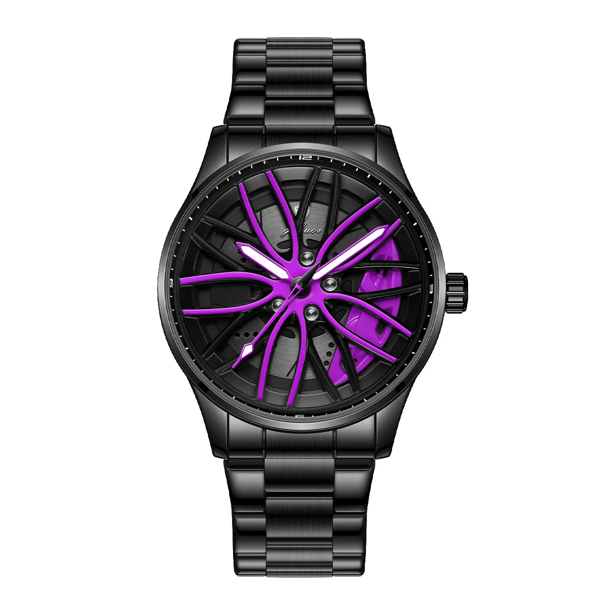 WheelTime – Montre Racing Quartz pour Homme