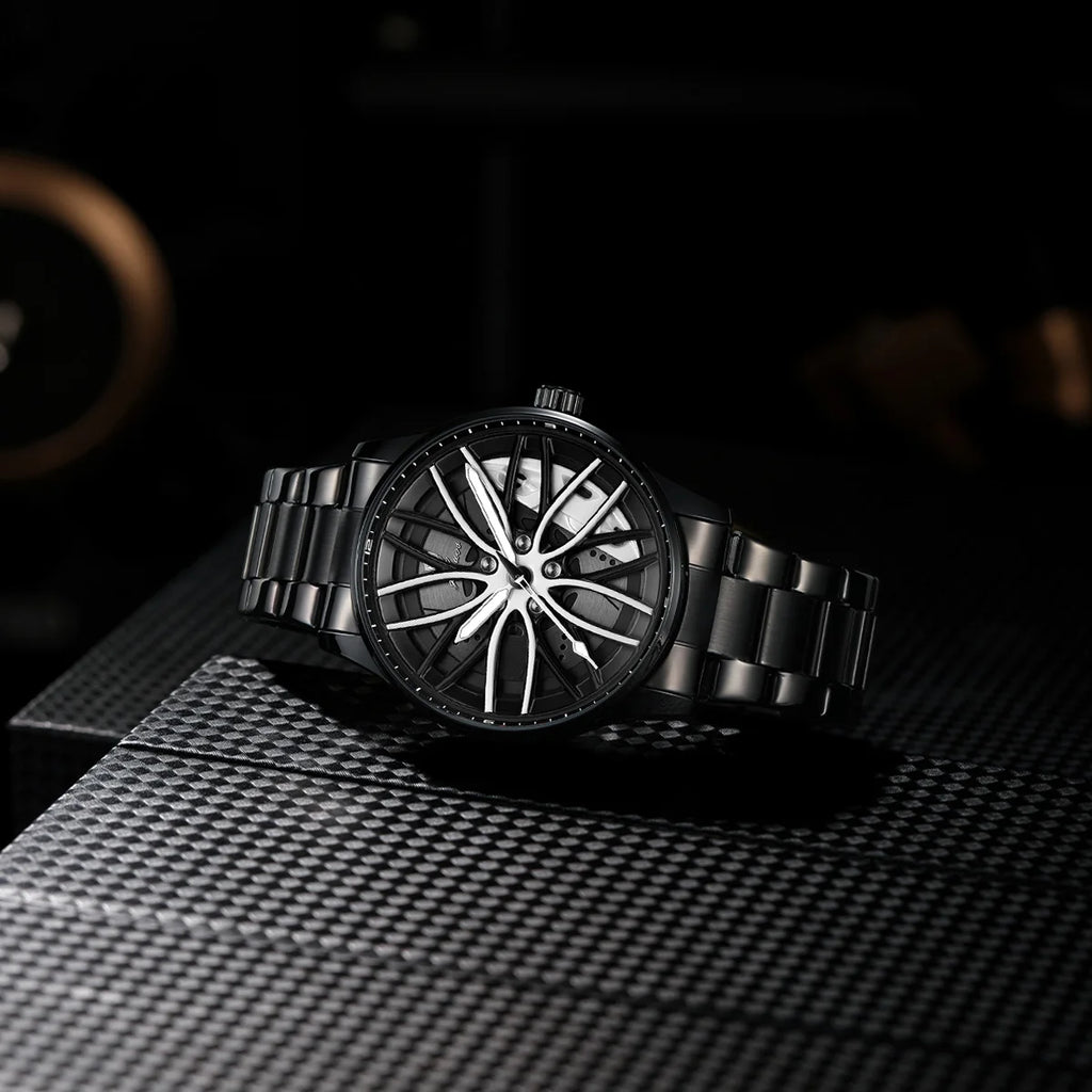 WheelTime – Montre Racing Quartz pour Homme