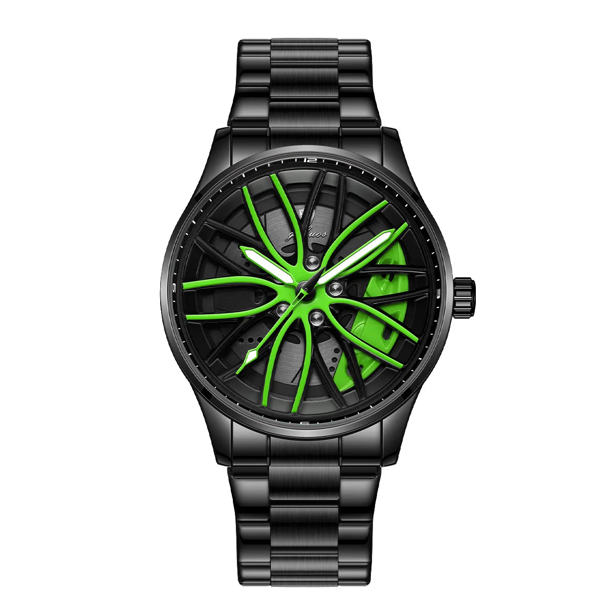 WheelTime – Montre Racing Quartz pour Homme